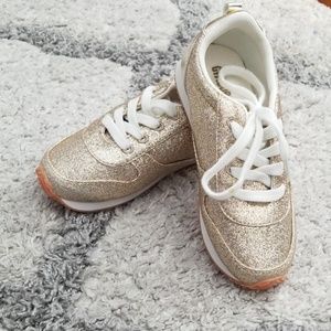 Gymboree Gold Glitter Sneakers